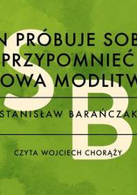 NN próbuje sobie przypomnieć słowa modlitwy - Barańczak Stanisław