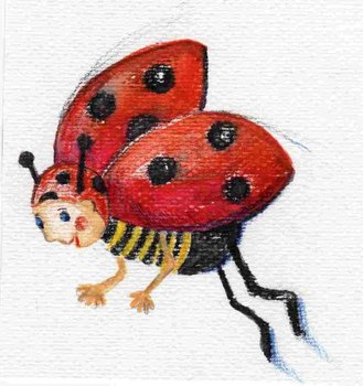 Bajka uzdrawiajka. Biedroneczka Klara - Piecyk Justyna