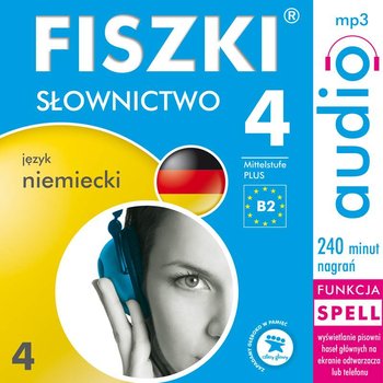 Fiszki audio. Język niemiecki. Słownictwo 4 - Perczyńska Kinga